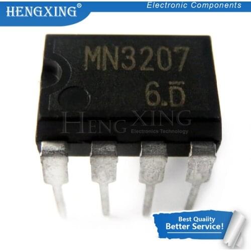 10pcs/lot=5pair MN3207 MN3102 = BL3102 BL3207 DIP-8 karaoke clock drive 100% good into 8 feet In Stock