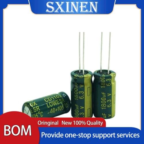 10V 16V 25V 35V 50V 400V High Frequency Low ESR Aluminum Capacitor 100UF 220UF 330UF 470UF 680UF 1000UF 1500UF 2200UF 3300UF