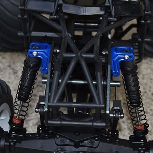 2pcs/set Metal Front Rear Shock Absorber Fixing Code Shock Mounts for LOSI 1/8 LMT SOLID AXLE 4WD MONSTER TRUCK LOS04022 RC Car