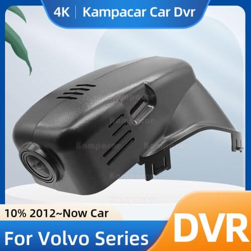Kampacar Wifi Dash Cam Car Dvr Camera VLV07-C Fo Volvo S90 V90 CC XC60 T8 T5 T6 R-Design Estate Polestar Cross Country Dashcam
