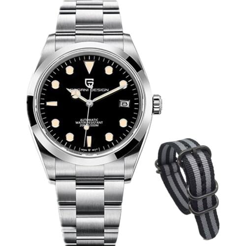 PAGANI DESIGN 100M Waterproof Mechanical Watch Top Brand Luxury Sapphire Glass Wrist watch NH35A Movement Mens Automatic Watch