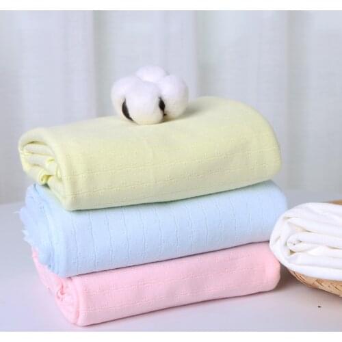 Combed Cotton Fabric Hollow Jacquard Fabric for Summer Breathable Baby T-Shirt Knitted Fabric