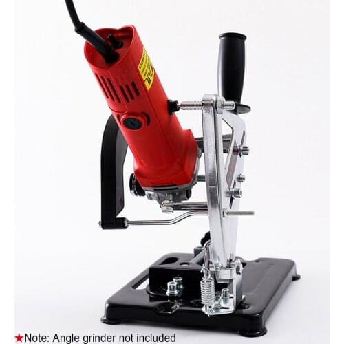Angle Grinder Stand Angle Grinder Bracket Holder Support for 100-125 Angle Grinder DIY Cutting Stand Power Tools Accessories
