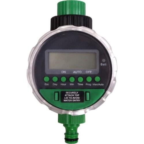 YL21026 Digital Display Water Timer Electronic Ball Valve Irrigation Controller for Auto/Manual Garden Watering Timer