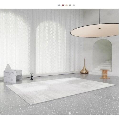 Nordic Style Carpet Living Room Sofa Coffee Table Floor Mats Modern Minimalist Gray Bedroom Room Large Area Full-fledged Home