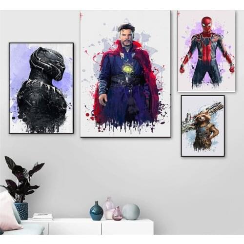 5D DIY Diamond Painting Marvel Art Iron Man Spiderman Avengers Cross Stitch Kit Full Drill Embroidery Mosaic Art Picture Decor