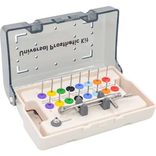 Dental Implant Prosthetic Kit Torque Wrench Prosthetic Kit Latch-Type Multi Driver Tool for Dental Practices