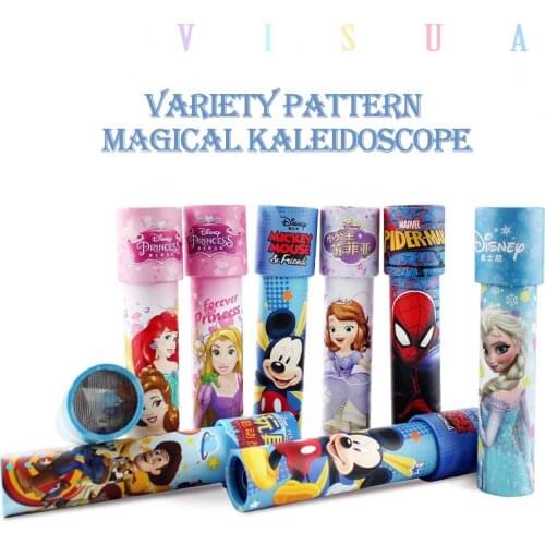 Disney New Frozen 2 Kaleidoscope Tube Toy Children Kaleidoscope Educational Toys Christmas Gift Birthday Gift