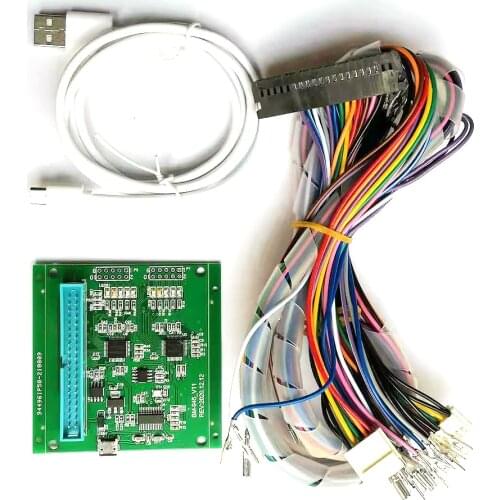 PC /PS3/ PS4 /PC360 USB Zero Delay Board Joystick Encoder 2 Players Controller With Button Cable DIY Game Set