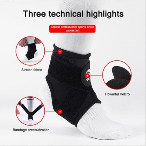Sports Ankle Sock Bandage Running Fitness Football Basketball Ankle Support Compression Elastic Bandage Ankle Sprain Protector