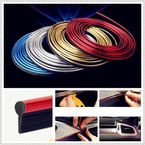 Car interior Decoration thread line Insert Strip Accessories for Subaru Legacy Impreza Crosstrek BRZ VIZIV-7 Levorg