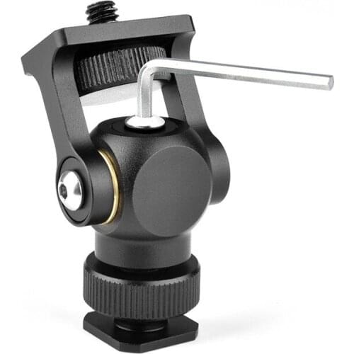 Universal Gimbal Fixed Bracket for SLR Camera Hot Shoe Small Gimbal Bracket DSLR Stabilizer 2 Colors