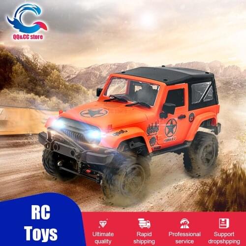 1/14 4WD 2.4G High Speed RC Truck F1/F2 RC Car LED Light Remote Control Off-Road Electric Car Dirt Racing Vehicle Toys for Boys