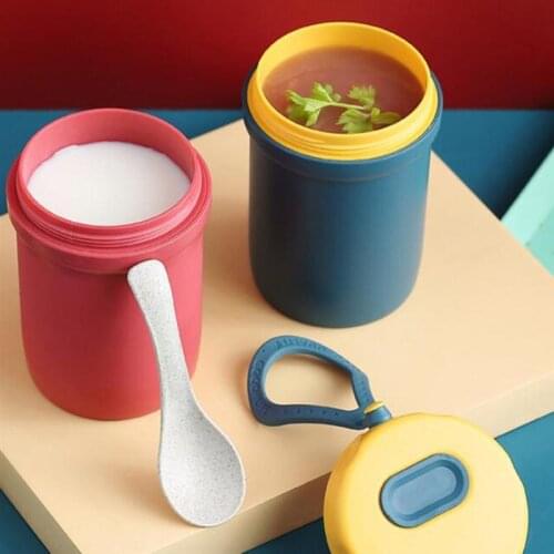 1Pc Soup Cup Durable Portable Anti-scald Practical Soup Container Porridge Container for Women