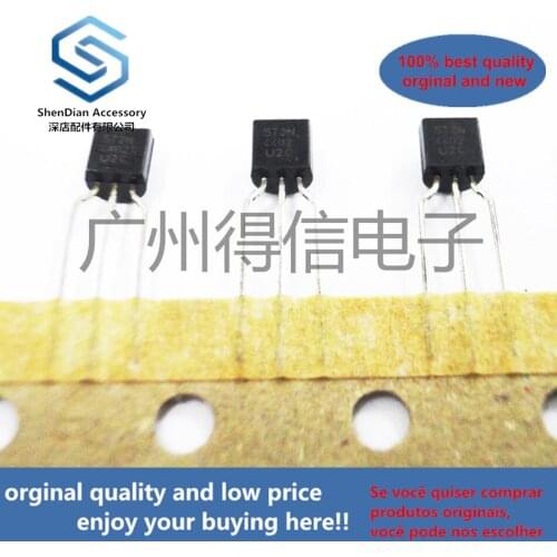 10pcs 100% orginal new ST2N4402 2N4402 4402 Triode braided copper feet TO-92 real photo