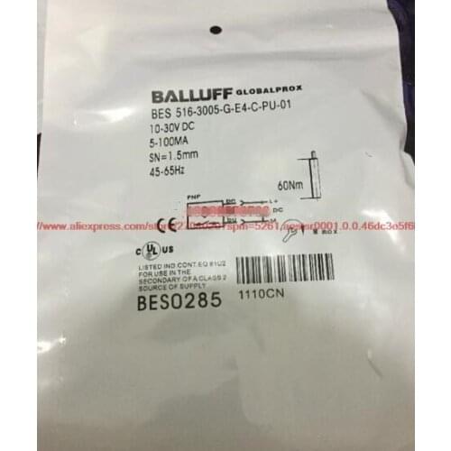 100% NEW BES 516-3005-G-E4-C-PU-01 proximity switch sensor