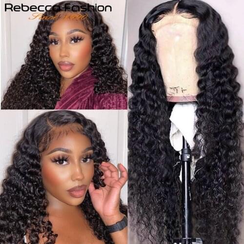 30 Inch Deep Wave 360 Frontal Wigs For Black Women Human Hair Curly 13x4 Brazilian Remy Wet And Wavy Water Wave Lace Front Wig
