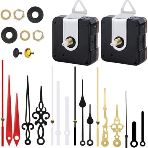 Clock Mechanism,Quartz Clock Movement, Clock Repair Replacement Kit ,DIY Silent Wall Clocks Parts Battery Operated