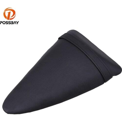 POSSBAY Vintage Motorcycle Rear Seat Cover Scooter Cushion Seat MTB Motorbike Parts Black Fit For Kawasaki Ninja ZX6R 2007 2009