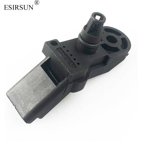 ESIRSUN Intake Air Pressure MAP Sensor Fit For Peugeot Citroen 106 206 207 307 407 807 0261230043 9639381480 DC00467680