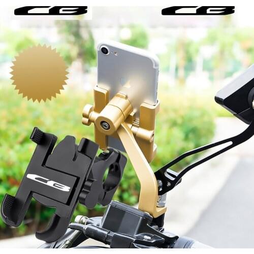 For Honda CB125RCB 650R CB 650 CB250R CB300R CB500X CB650R Alloy Handlebar Phone Holder Stand Mount Motorcycle Accessories