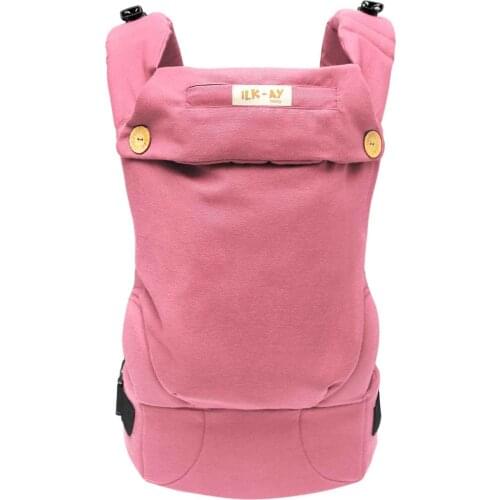 ERGONOMIC KANGAROO POWDER PEMBESİ COLOR MODEL (3 MONTHS-4 YEARS OLD) ILKAY BABY HANDY