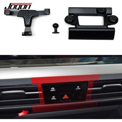 CUSTOM MADE Gravity Phone Holder Auto-Lock Firm For VW Golf 8 MK8 R GTI GTE 2020 2021 Car Dashboard Accessories Direct Clip-On