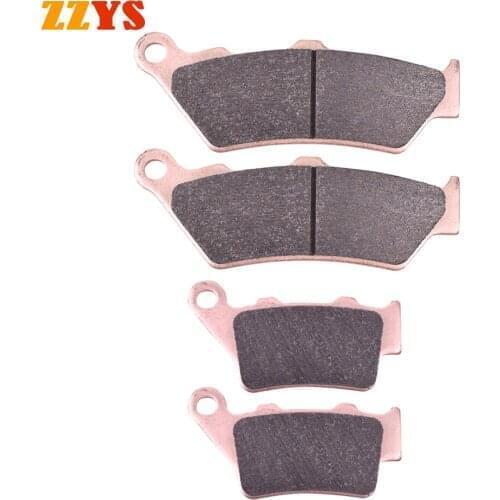 Front & Rear Brake Pads Set For BMW F650 F650CS Scarver F650GS ABS Dakar Rallye F650ST Strada F 650 G 650 G650 G650GS 2009-2015