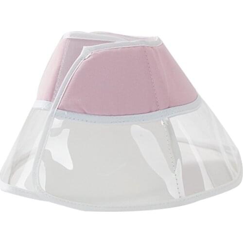Legendog Cat Recovery Collar Clear Adjustable Cat Cone Pet Protective Collar Pet Cone Elizabeth Circle Pet Protection Collar