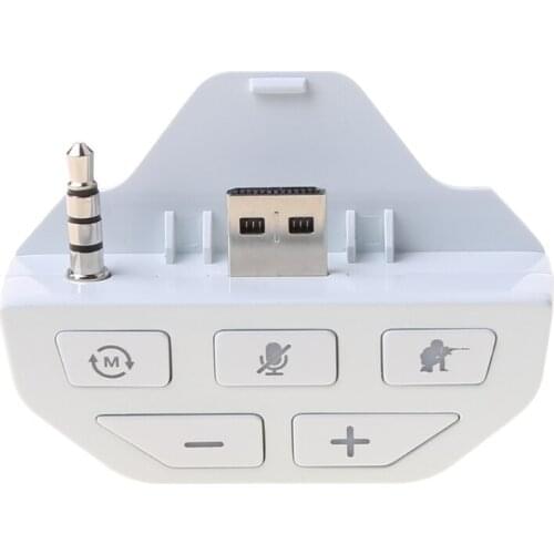 2021 New Controller Handle Sound Enhancer Stereo Headset Adapter Headphone Converter for -Xbox One Wireless Gamepad