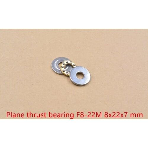 8mm bearing F8-22M 8mmx22mmx7mm axial ball thrust bearing plane thrust ball bearing 1pcs