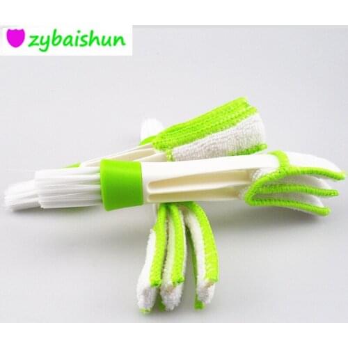 Plastic Dirt Duster Cleaner Brush Car Air Conditioning Vent Blinds Cleaning Brush car Accessories