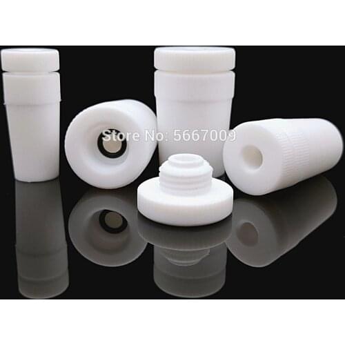 1pcs/2pcs Lab PTFE plug 14/19/24/29/34/40/45/50# PTFE solid stopper fit for strring rod