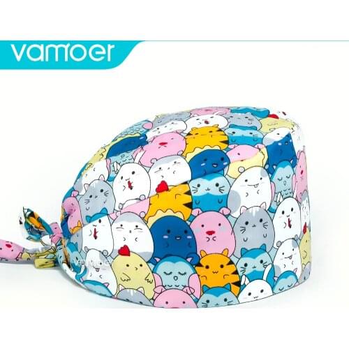 The doctor hat nurse hat beauty salon Pet hospital surgical cap doctor pharmacy lab scrub hat clinical hats surgical hat man