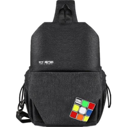 QiYi Mofangge Speed Magic Cube Handbag Speedcube Tote Bags Shoulder Bag Black Color