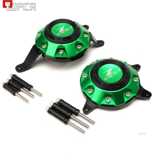 Top Quality CNC Aluminum Engine Guard For Kawasaki Z1000 Z1000SX 2011-2019 Motorcycle Side Stator Case Guard Protector Green Red