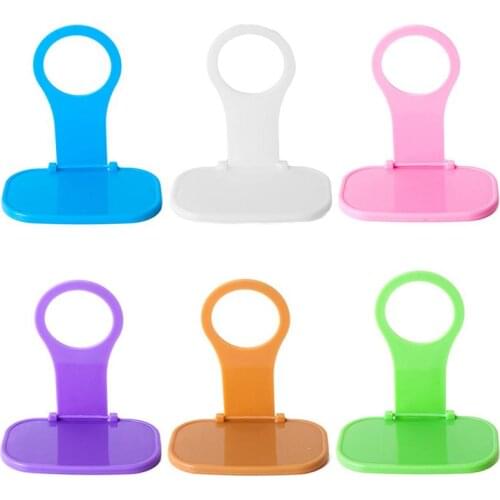 High Quality Portable Mobile Phone Charger Wall Hanger Mount Adapter Cable Tidy Folding Universal Phone Charging Holders