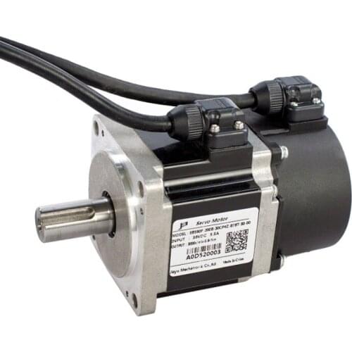 High quality Incremental Encoder dc servo motor 20.8Nm 200W with 1:40 Gear Ratio for swing barrier gate