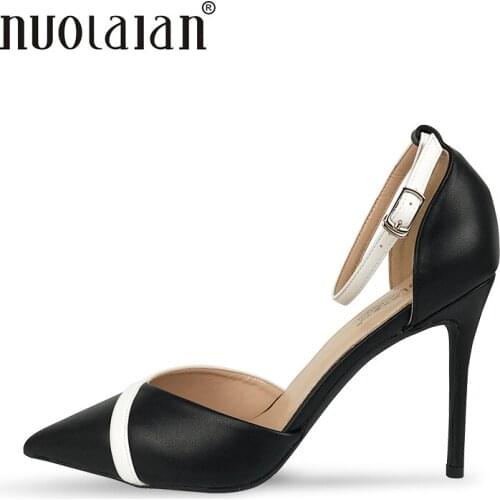 Top Quality Women Pumps Pointed Toe Thin High Heels Shoes For Women 2018 New Fashion Luxury Wedding Bridal Shoes Woman