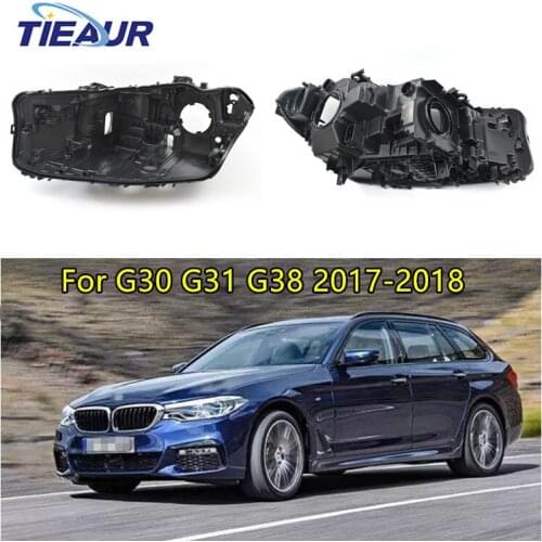 1 Pair Headlight Base for BMW G30 G31 G38 520i 520d 525i 528i 530i 540i 2017-2018 Front Auto Headlight Back House Replacement