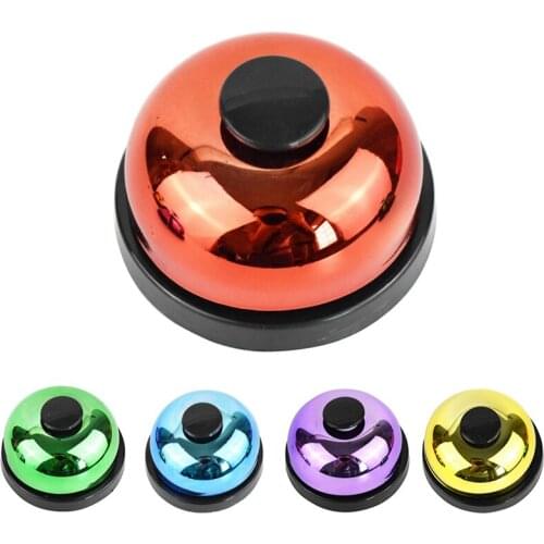 1PC Pet Dog Training Clicker Trainer Dining Bells Dog Training Supplies Equipment