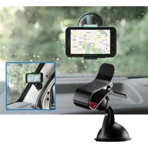 1Pc Car Bracket Holder Auto Black Rearview Mirror 360 Rotation GPS Mobile Phone Holder Stand for Car Accessories