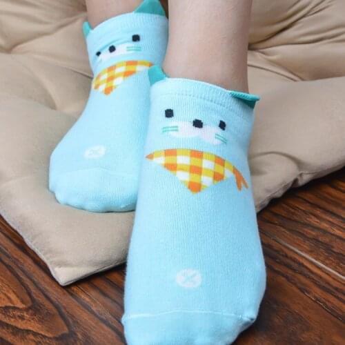 120pairs/lot 2017 new fashion women 3D cartoon animal pig/bear/tiger sock