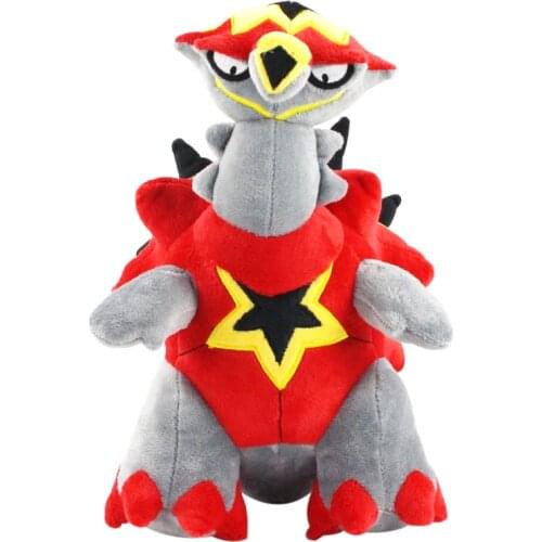 28cm Anime Pokemon Turtonator Plush Toys Soft Stuffed Animals Cartoon Dolls