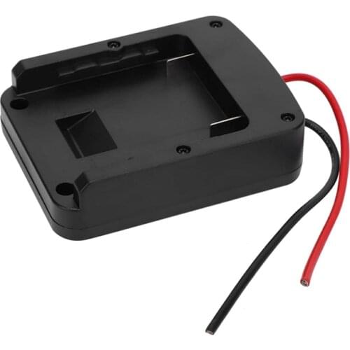 2Pcs MK18V Power Tool Lithium Battery Wall Mounting Adapter Convert to Dock Power Convert to Dock Power 2 Wiring Output