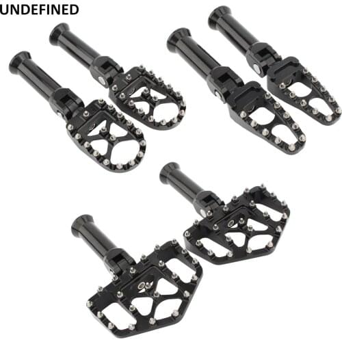 Softail Foot Pegs MX Offroad Rear Passenger Footpegs Pedal Footrest for Harley Softail 2018-2020 Low Rider FatBob Breakout FLDE