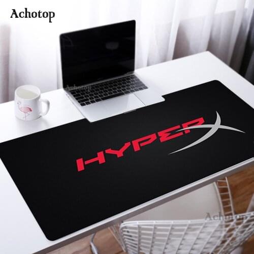 Mouse Pad HyperX logo Large Gamer XXL Keyboard Desk Mouse Mat XXL Carpet Rubber Tapis Souris Gaming Notbook For CSGO Mousepad