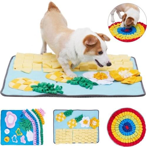 Pet Sniffing Mat Large Slow Food Anti-choking Dog Consumes Energy Interactive Training Blanket Interactive Pet Pad Snuffle Mat