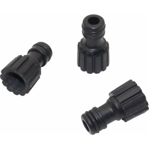 10pcs 18mm Female Thread Car washer Diaphragm pump nipple Joint For Quick Connector Pipe Connection Car Washing Spare Parts