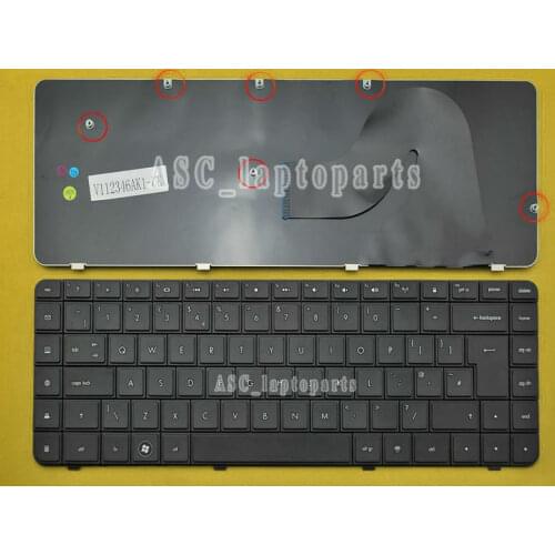 New UK English Keyboard For HP Compaq Presario G56 G62 CQ56 CQ62 Laptop Black